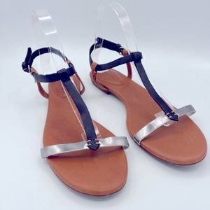 Madewell genuine leather flat sandal